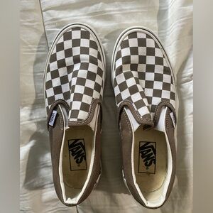 Checkered Vans